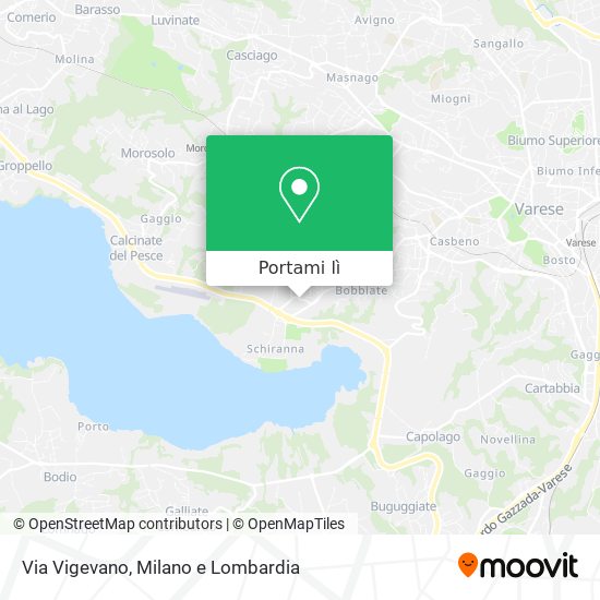 Mappa Via Vigevano