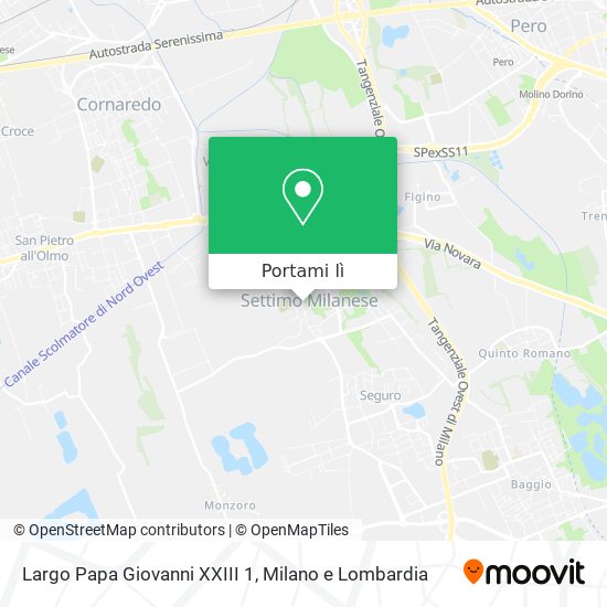 Mappa Largo Papa Giovanni XXIII 1