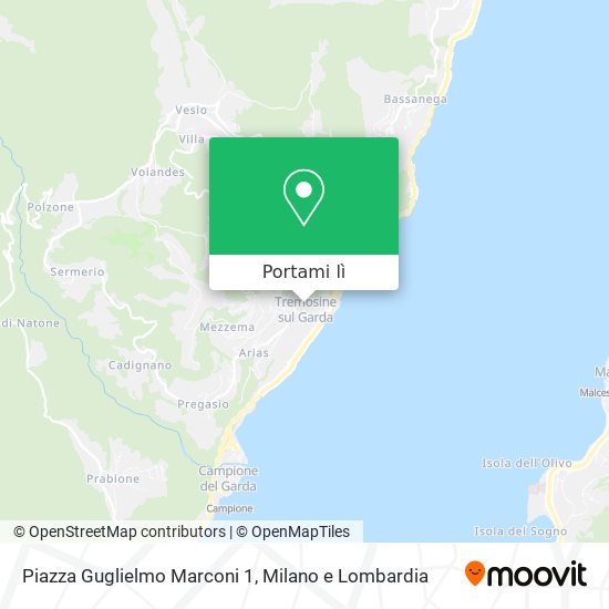 Mappa Piazza Guglielmo Marconi  1