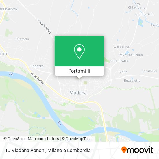 Mappa IC Viadana Vanoni