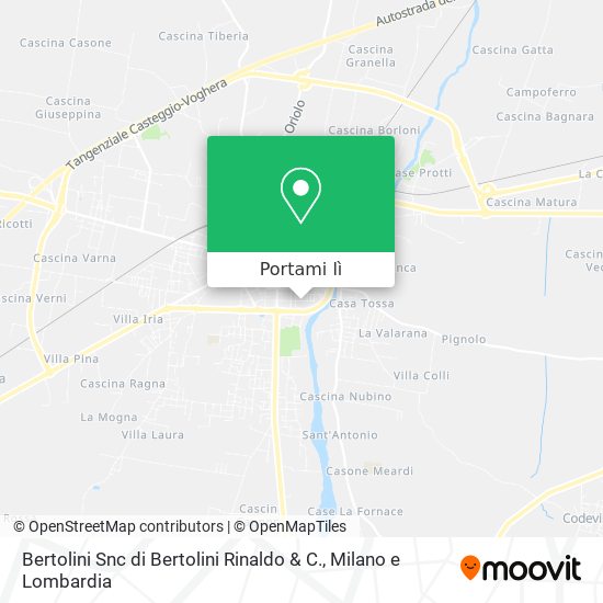 Mappa Bertolini Snc di Bertolini Rinaldo & C.