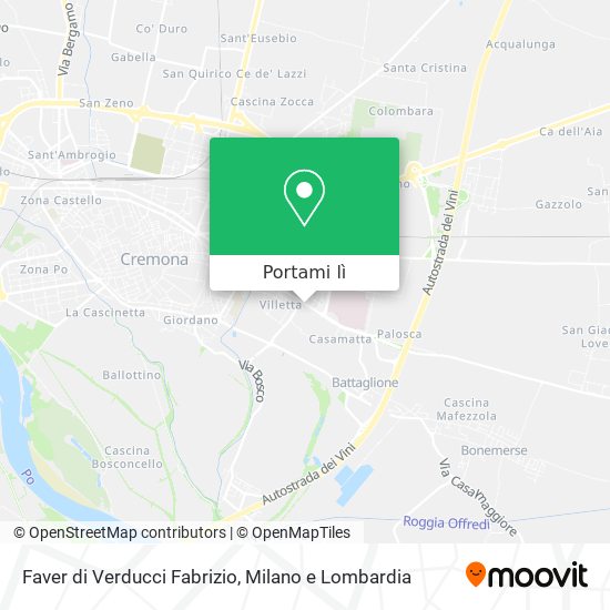 Mappa Faver di Verducci Fabrizio