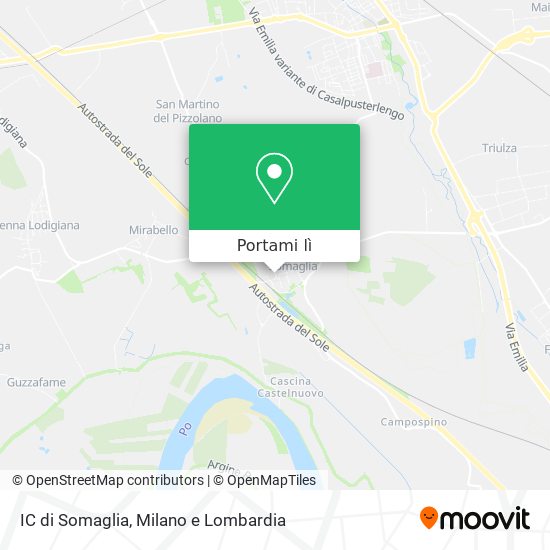 Mappa IC di Somaglia