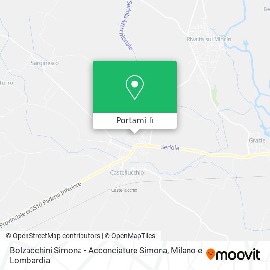 Mappa Bolzacchini Simona - Acconciature Simona