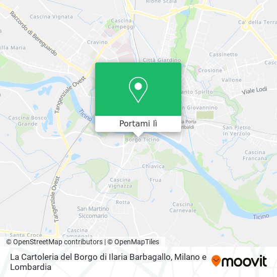 Mappa La Cartoleria del Borgo di Ilaria Barbagallo