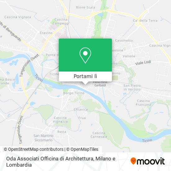 Mappa Oda Associati Officina di Architettura