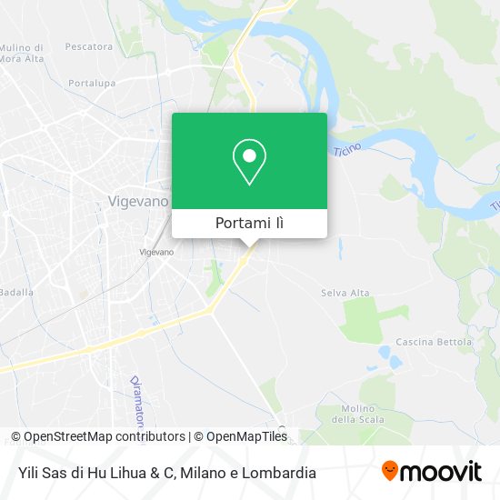 Mappa Yili Sas di Hu Lihua & C