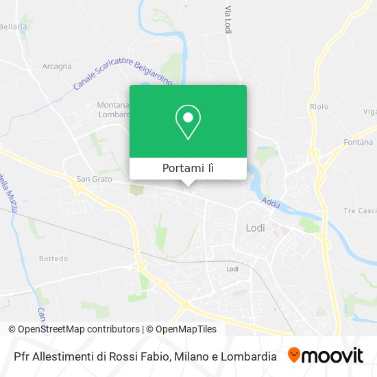 Mappa Pfr Allestimenti di Rossi Fabio