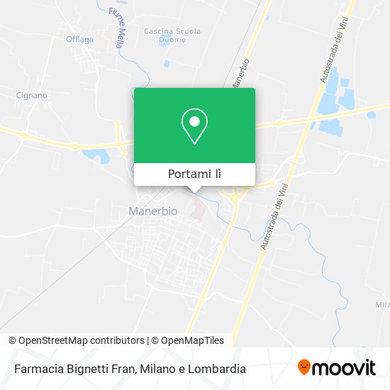 Mappa Farmacia Bignetti Fran