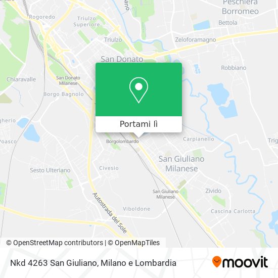 Mappa Nkd 4263 San Giuliano