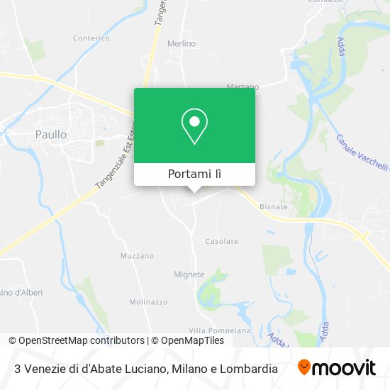 Mappa 3 Venezie di d'Abate Luciano
