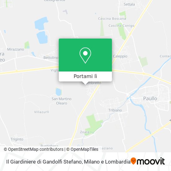 Mappa Il Giardiniere di Gandolfi Stefano
