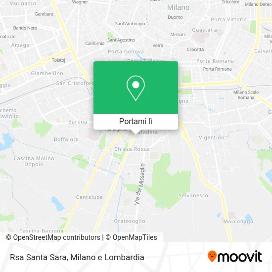 Mappa Rsa Santa Sara