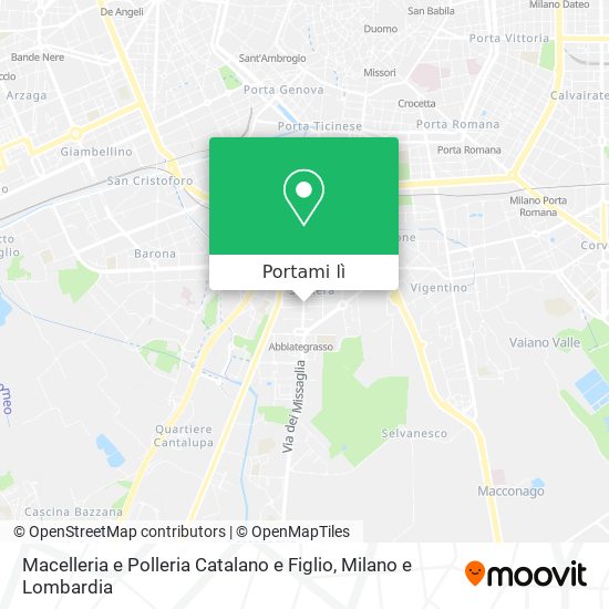 Mappa Macelleria e Polleria Catalano e Figlio