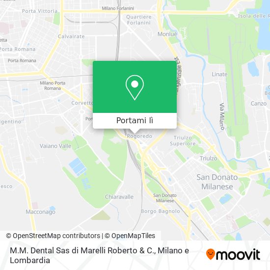 Mappa M.M. Dental Sas di Marelli Roberto & C.