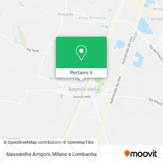 Mappa Alessandra Arrigoni