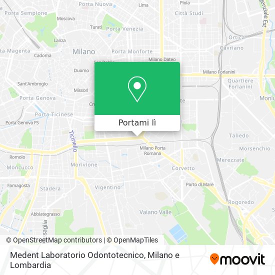 Mappa Medent Laboratorio Odontotecnico