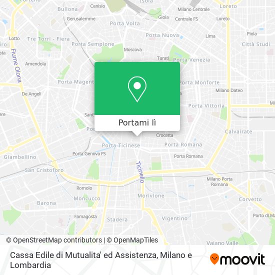 Mappa Cassa Edile di Mutualita' ed Assistenza