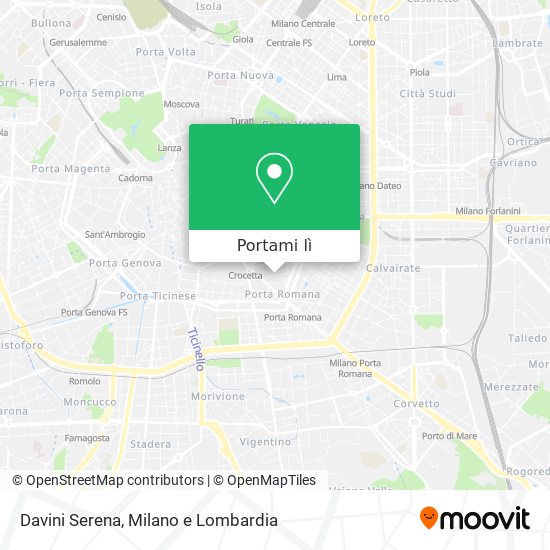 Mappa Davini Serena