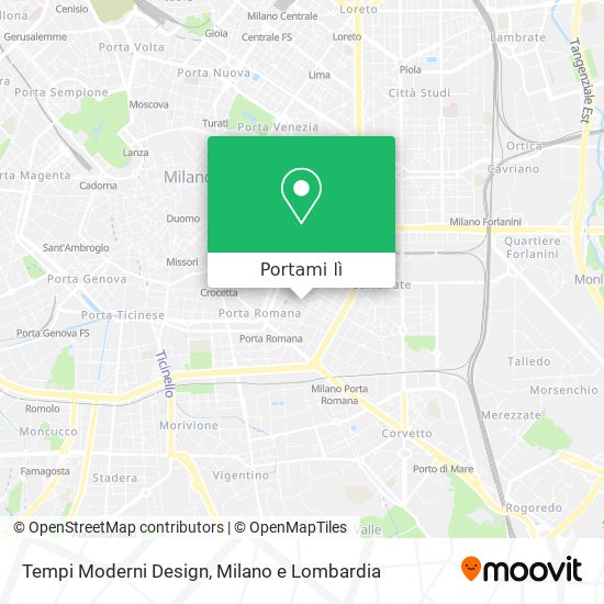 Mappa Tempi Moderni Design