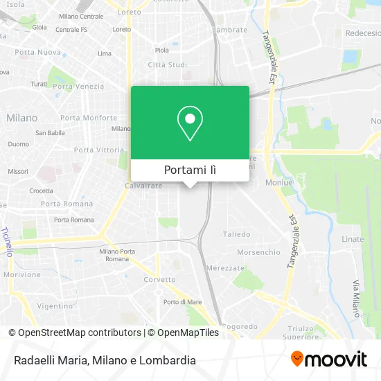 Mappa Radaelli Maria