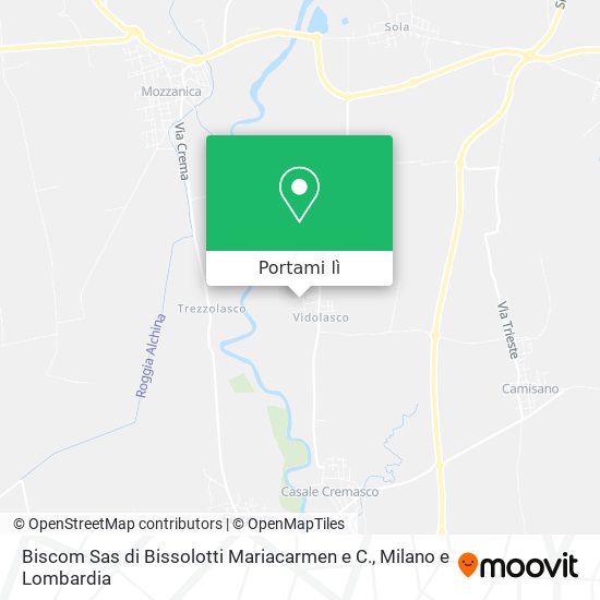 Mappa Biscom Sas di Bissolotti Mariacarmen e C.