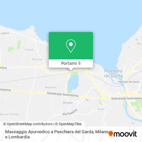 Mappa Massaggio Ayurvedico a Peschiera del Garda