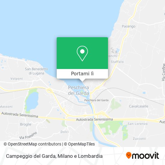 Mappa Campeggio del Garda