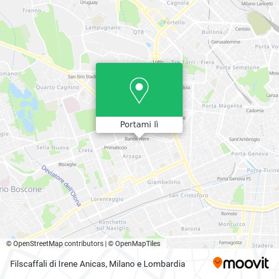 Mappa Filscaffali di Irene Anicas