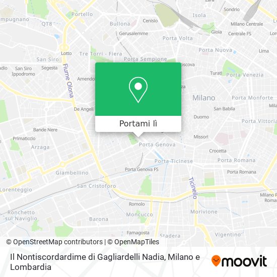 Mappa Il Nontiscordardime di Gagliardelli Nadia