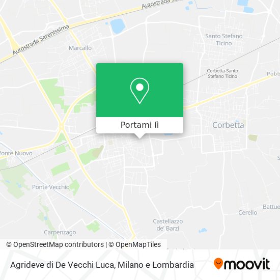 Mappa Agrideve di De Vecchi Luca