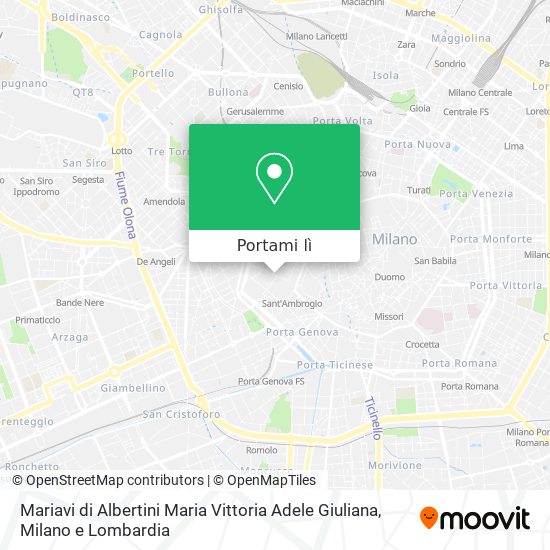 Mappa Mariavi di Albertini Maria Vittoria Adele Giuliana