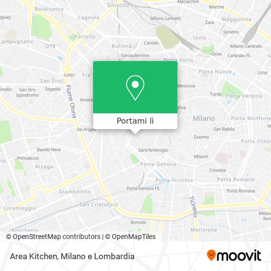 Mappa Area Kitchen