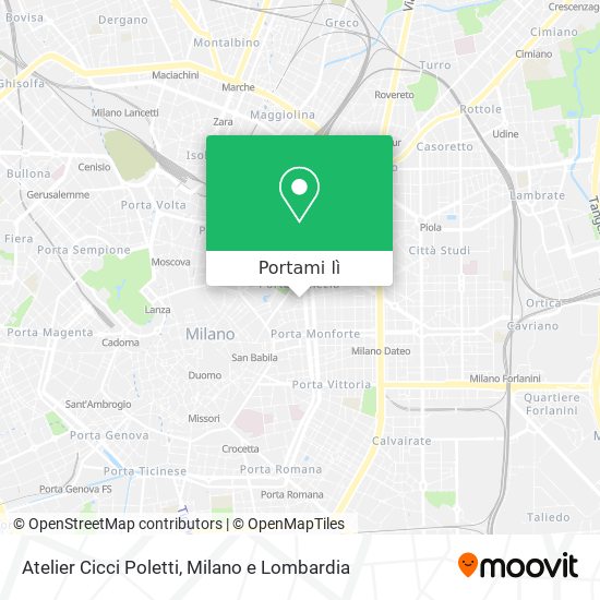 Mappa Atelier Cicci Poletti