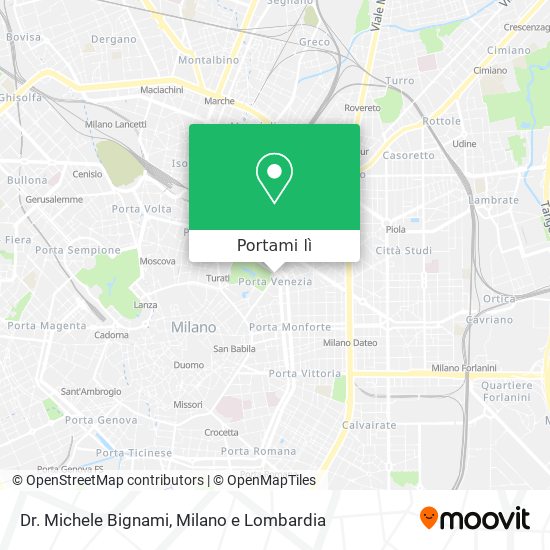 Mappa Dr. Michele Bignami