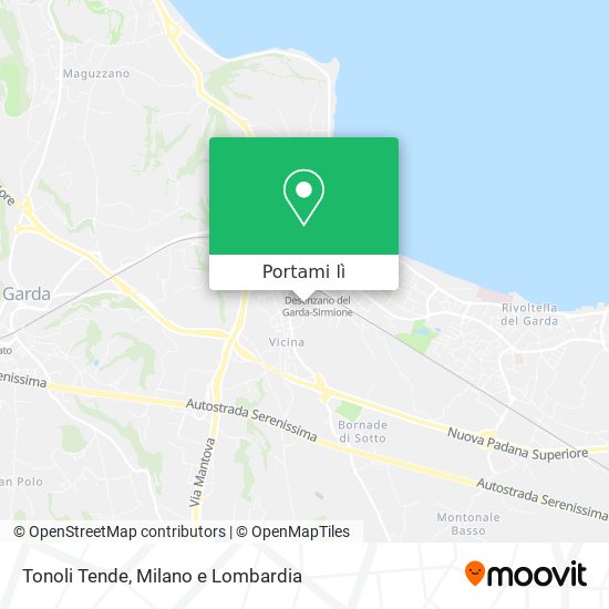 Mappa Tonoli Tende