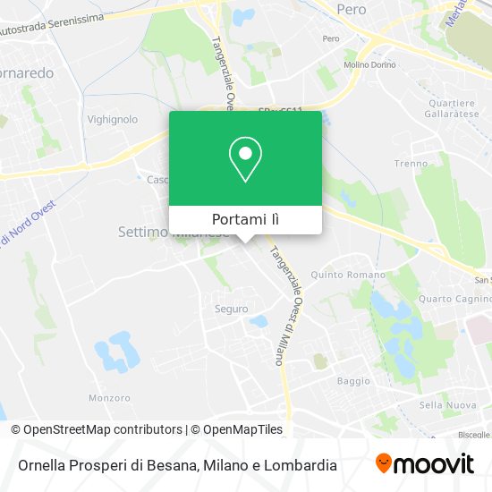 Mappa Ornella Prosperi di Besana