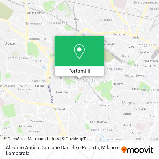 Mappa Al Forno Antico Damiano Daniele e Roberta