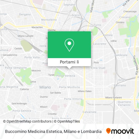 Mappa Buccomino Medicina Estetica