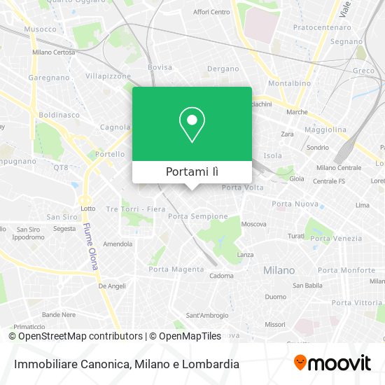 Mappa Immobiliare Canonica