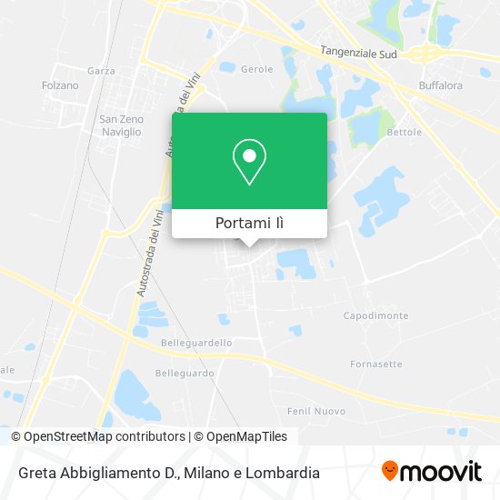 Mappa Greta Abbigliamento D.