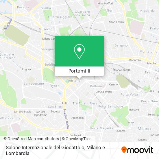 Mappa Salone Internazionale del Giocattolo