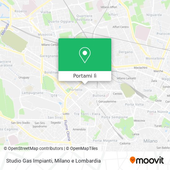 Mappa Studio Gas Impianti