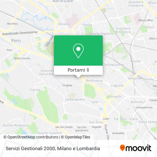 Mappa Servizi Gestionali 2000