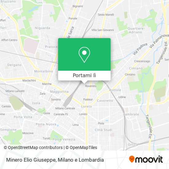 Mappa Minero Elio Giuseppe