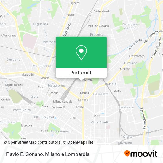 Mappa Flavio E. Gonano