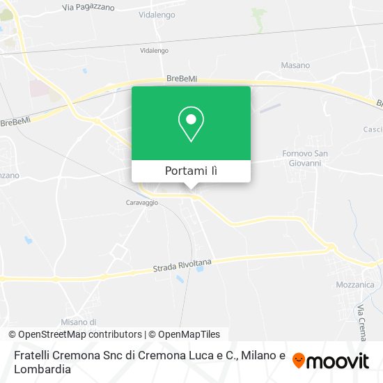 Mappa Fratelli Cremona Snc di Cremona Luca e C.