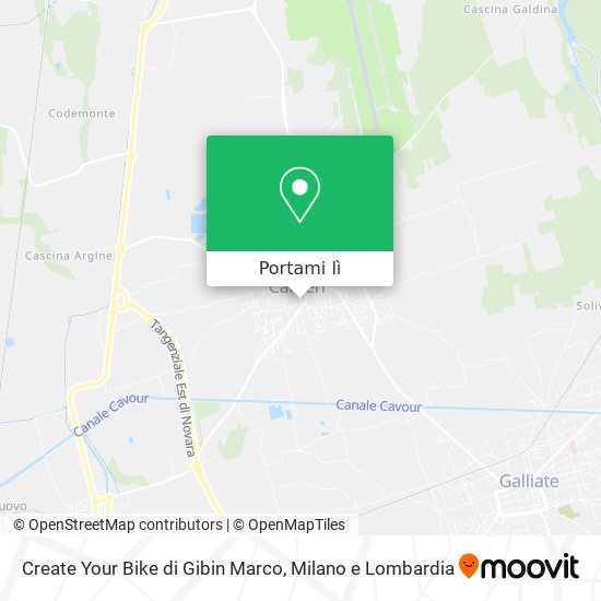 Mappa Create Your Bike di Gibin Marco