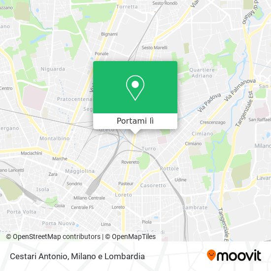 Mappa Cestari Antonio
