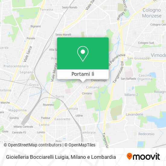Mappa Gioielleria Bocciarelli Luigia